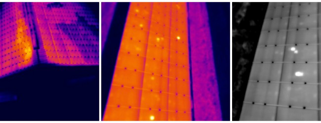 Analisi pannelli su capannoni industriali e campi  fotovoltaici