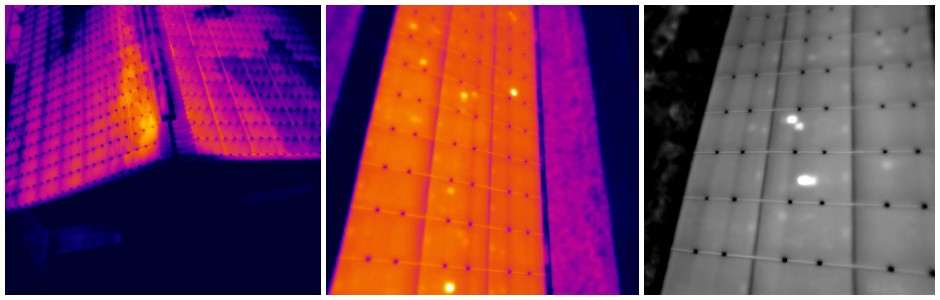 Analisi pannelli su capannoni industriali e campi  fotovoltaici